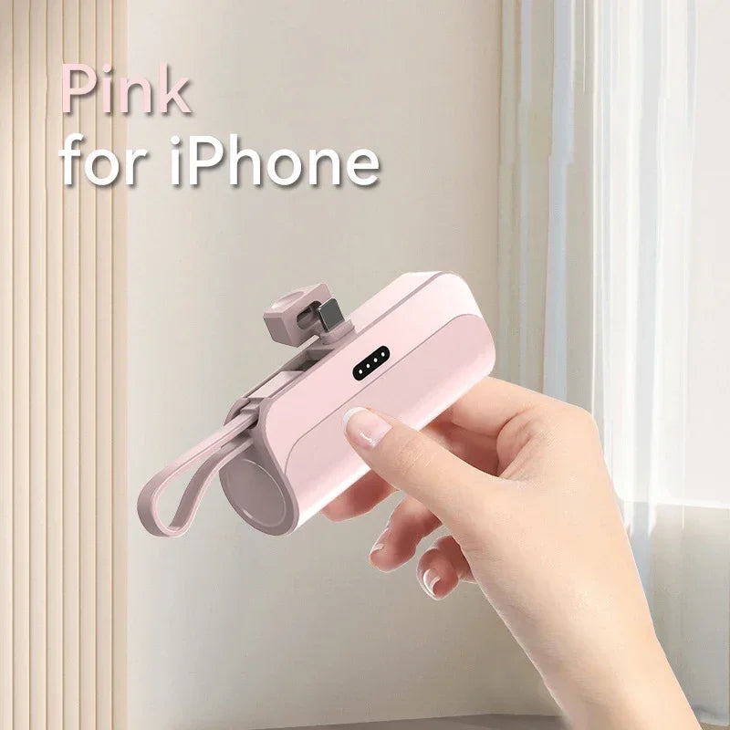Mini power bank  portable mobile phone
