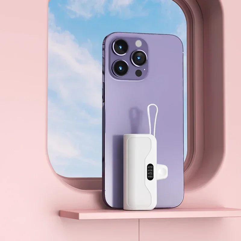 Mini power bank  portable mobile phone