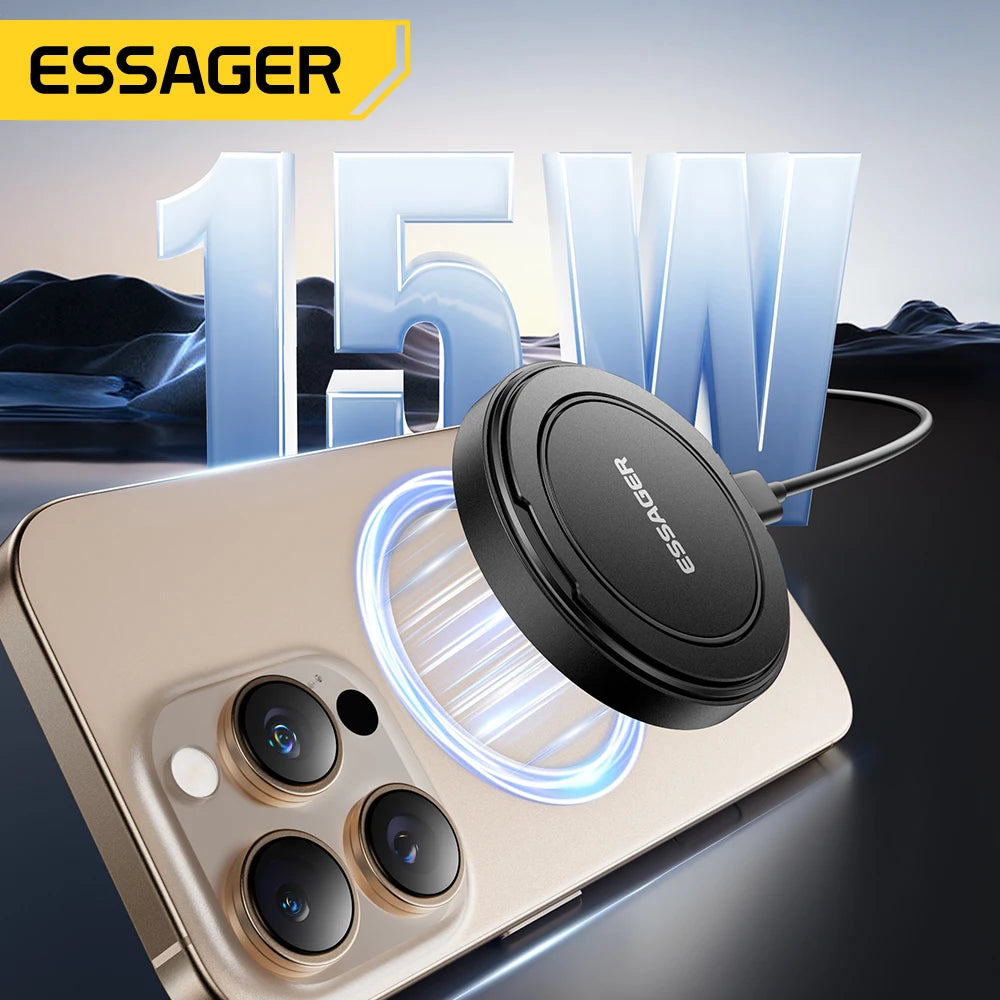 Essager Magnetic Wireless Charger  Fast Charging For iphone