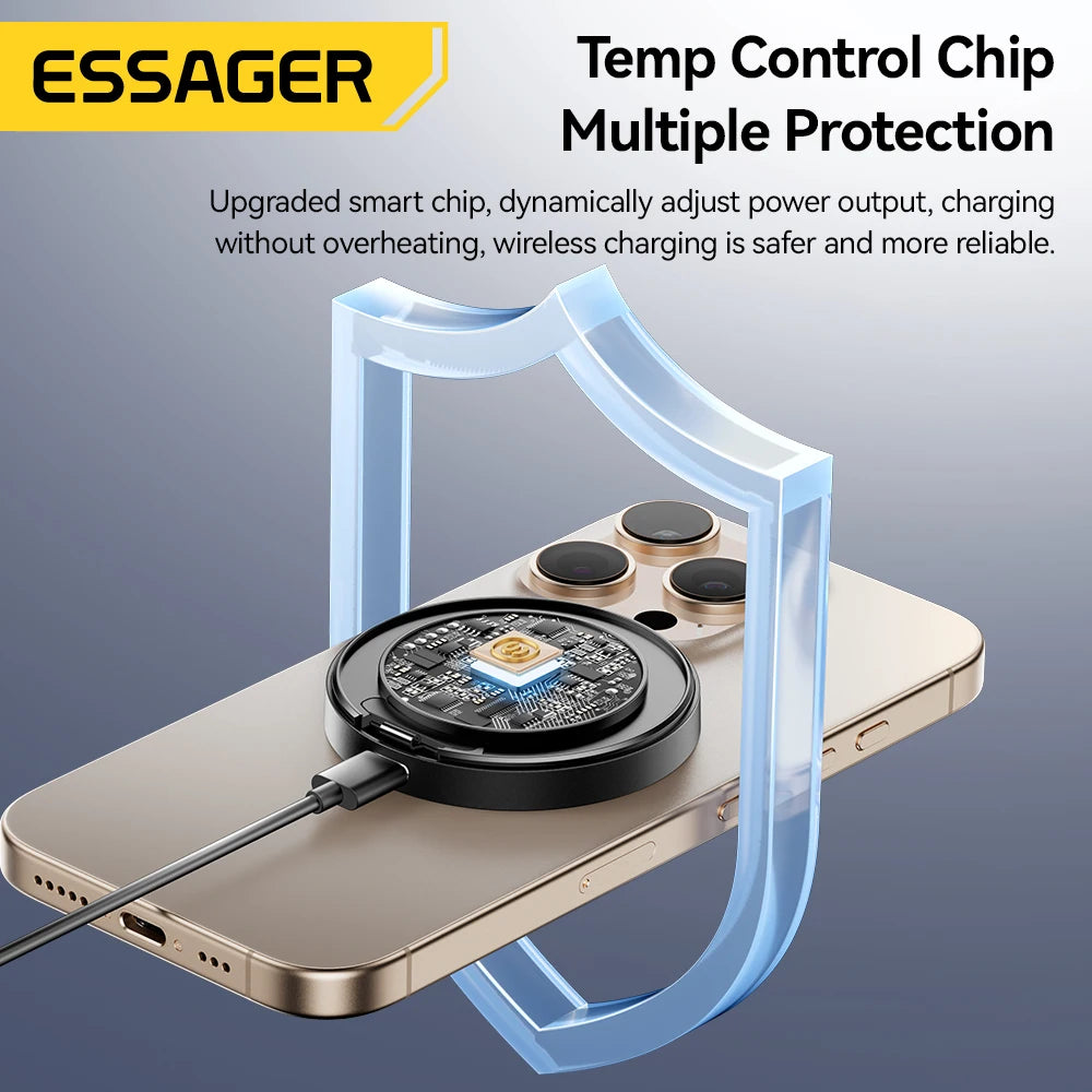 Essager Magnetic Wireless Charger  Fast Charging For iphone