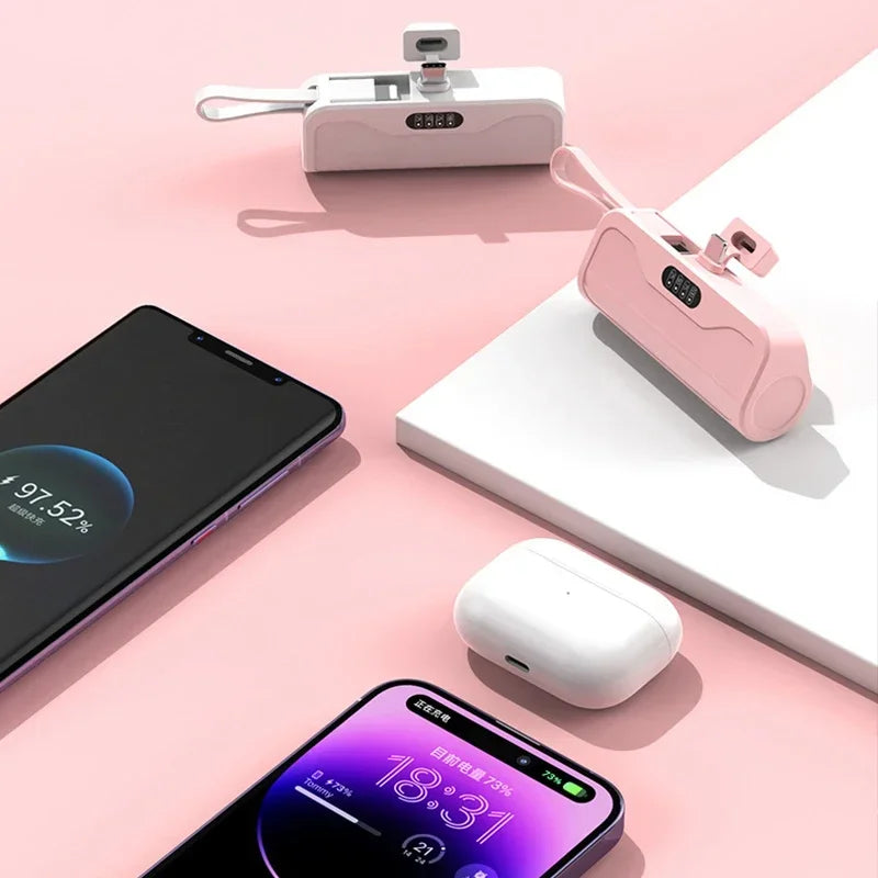 Mini power bank  portable mobile phone