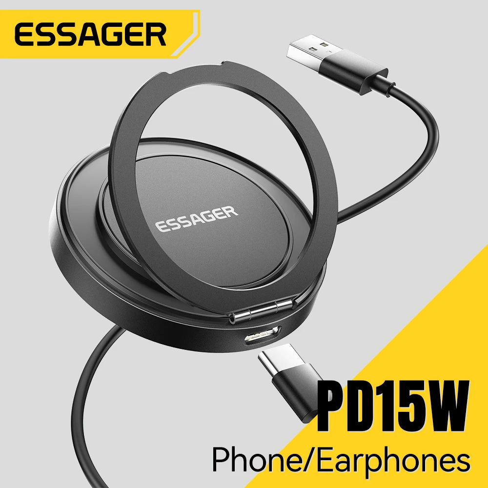 Essager Magnetic Wireless Charger  Fast Charging For iphone