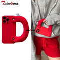 Luxury Handheld Cotton  Case for Iphone