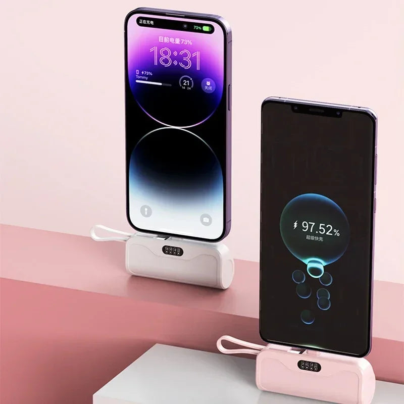 Mini power bank  portable mobile phone
